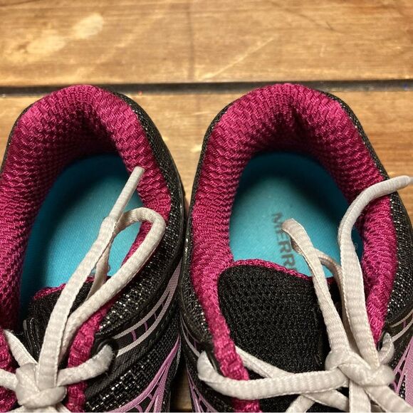 Merrell Mix Master Glide Trail Running Shoes Size 7 Black Purple - Picture 5 of 10